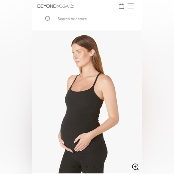 *NWT* Beyond Yoga Spacedye MATERNITY Tank - Picture 2 of 7